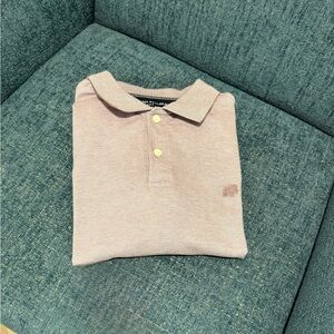 Men’s Banana Republic Organic Cotton Slim Fit Pique Polo - color Lavender